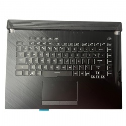 Upper Case with Keyboard for ASUS ROG Strix G15 G512LW US Palmrest w Backlit Keyboard & Tpad 90NR0341-R32US0