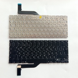 Russia keyboard RU replacement keyboard for Mackbook A1398 laptop keyboard with big enter key