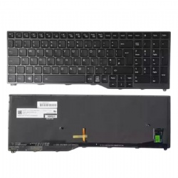 Laptop replacement keyboard for Fujitsu U757 U758 U759 E558 E559 E458 UK keyboard CP740731-05 FJM16J9600JD859