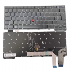 Gray color keyboard with backlight for Lenovo X13 GEN2 laptop keyboard 5N21A22018 2H-BD6UK