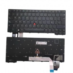 Original Laptop keyboard for Lenovo T14 Gen3 L14 P14s G3 CS22 Spanish Teclados 5N21D68132