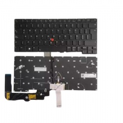 Latin layout replacement keyboard for Lenovo E14 Gen 5 R14 T14P Gen 1 SN3102B SG-B1430 teclado with backlit